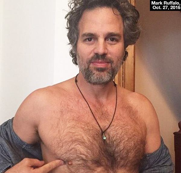 Mark Ruffalo Shirtless