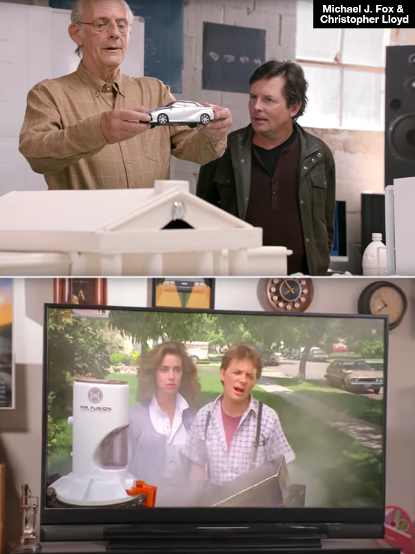 Back to the Future Toyota Commercial