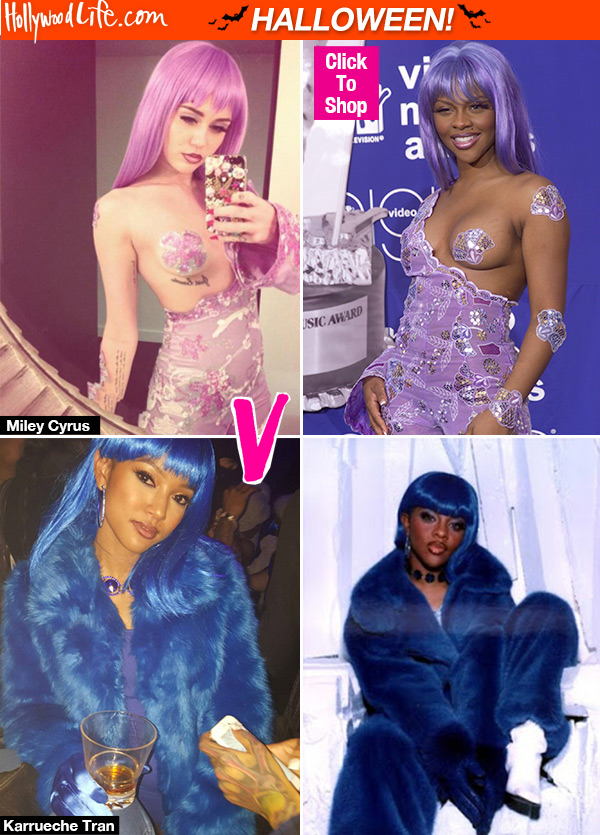 miley cyrus lil kim costume