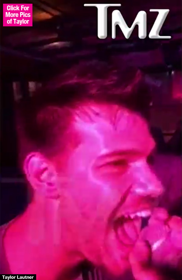 Taylor Lautner Drunk Karaoke