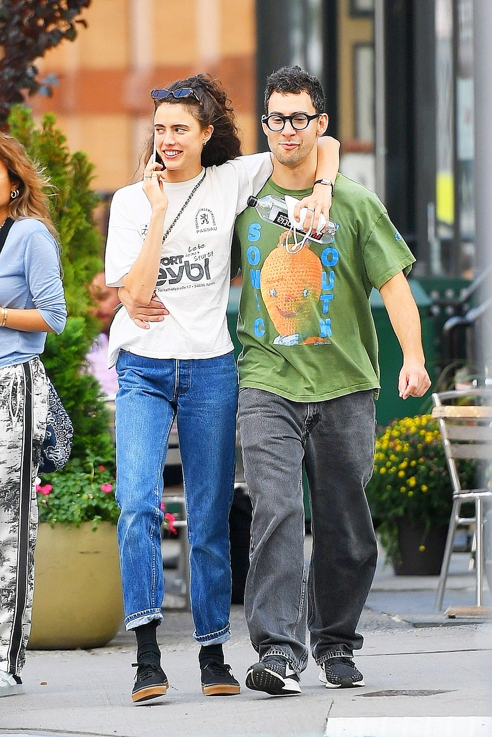 Jack Antonoff Margaret Qualley PDA In NYC