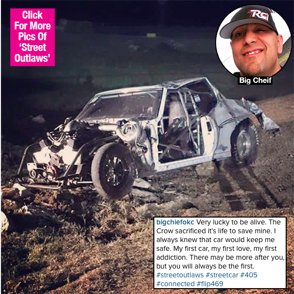 Street Outlaws Big Chief Wreck