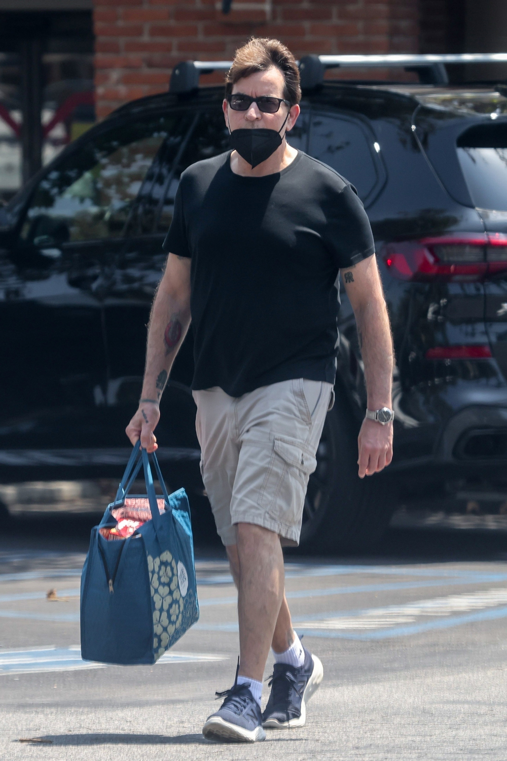 *EXCLUSIVE* Charlie Sheen is looking healthy in Malibu!