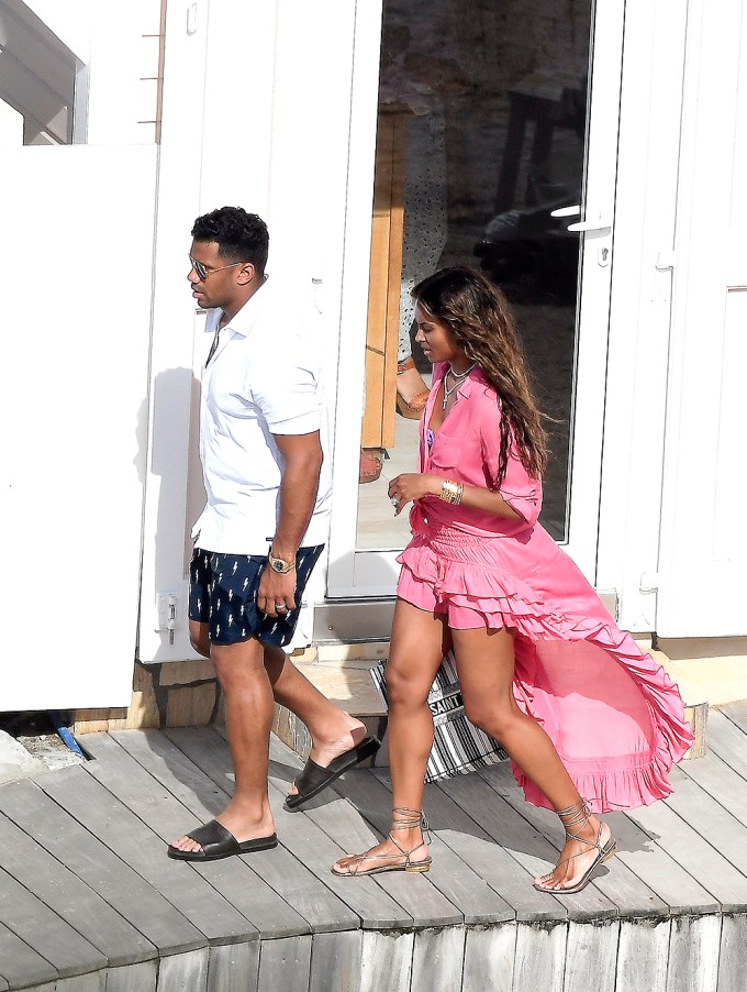 Ciara & Russell Wilson looking stylish