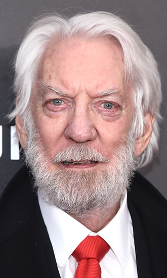 Donald Sutherland Celebrity Profile