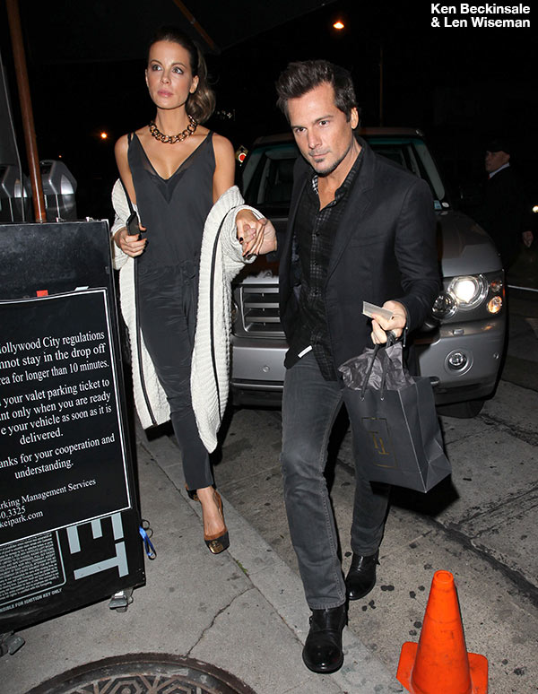 Len Wiseman Kate Beckinsale Split