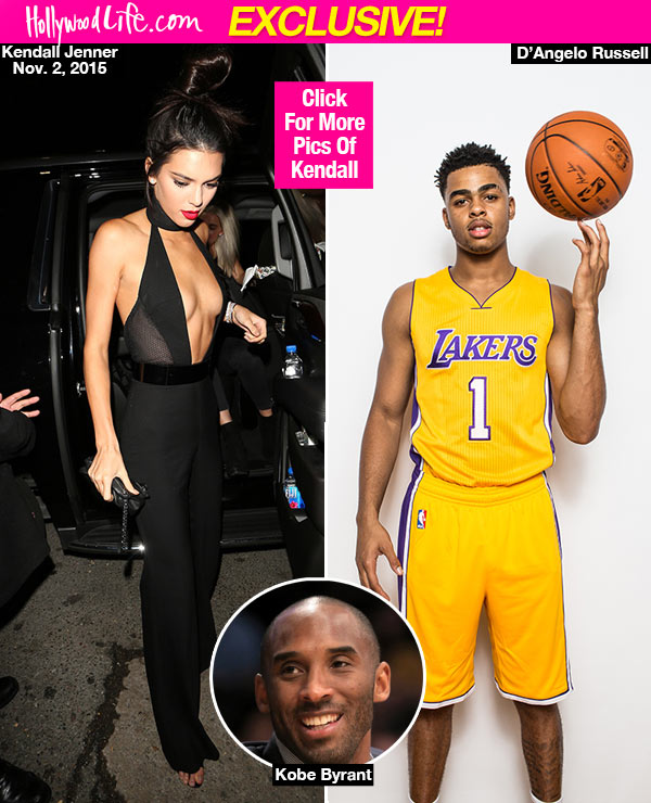 Kobe Bryant Teasing D'Angelo Russell Over Dating Kendall Jenner