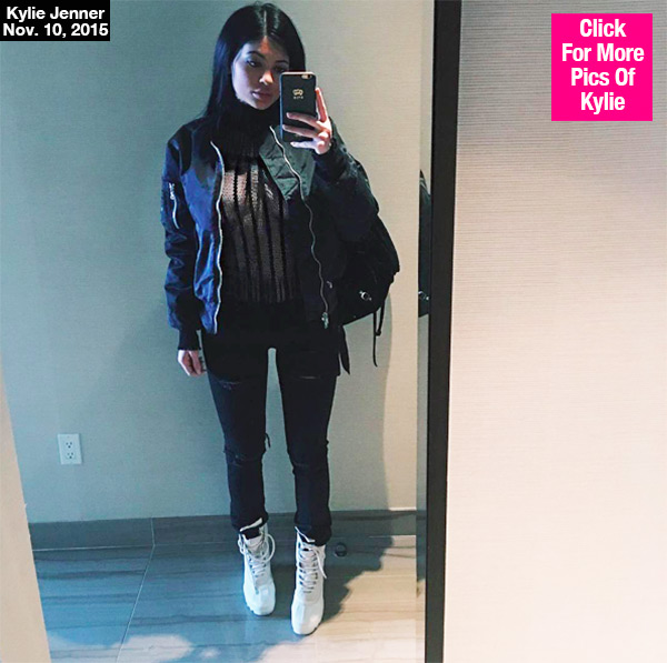 Kylie Jenner Braless