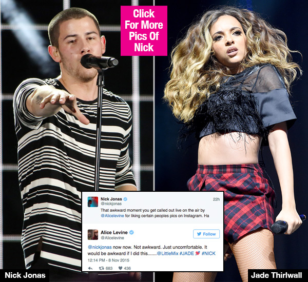 Jade Thirlwall Nick Jonas Crush