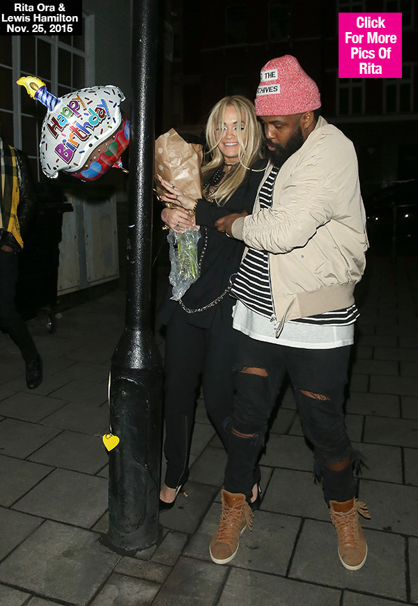 Rita Ora Walks Into Pole