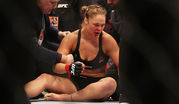 Ronda Rousey Bruised