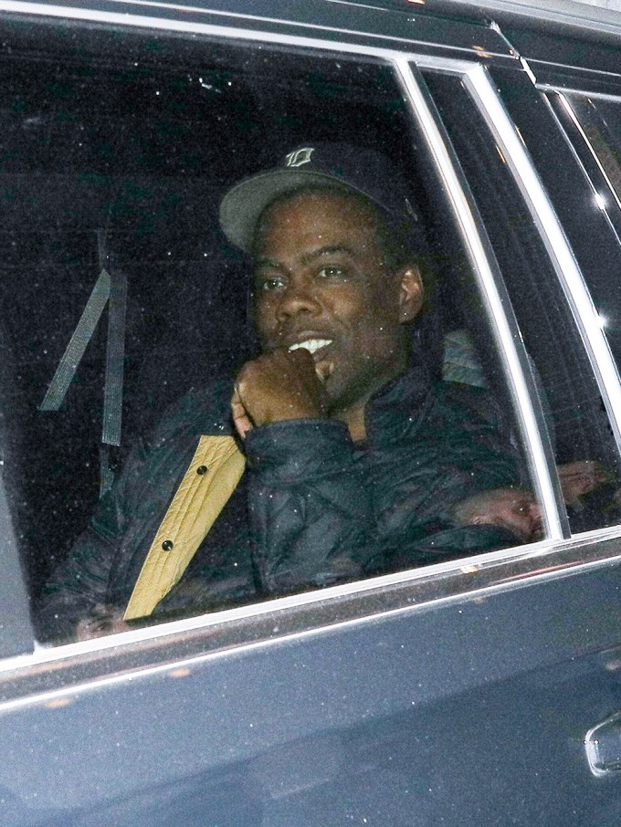 Chris Rock exits his Boston comedy show