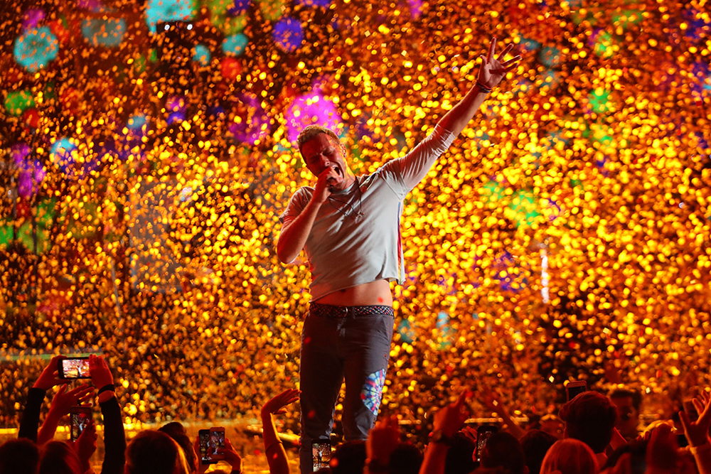 Chris Martin of Coldplay
iHeart Radio Festival, Show, Day 1, Las Vegas, USA - 22 Sep 2017