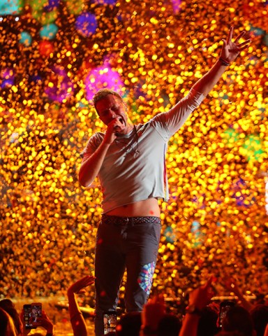 Chris Martin of Coldplay
iHeart Radio Festival, Show, Day 1, Las Vegas, USA - 22 Sep 2017