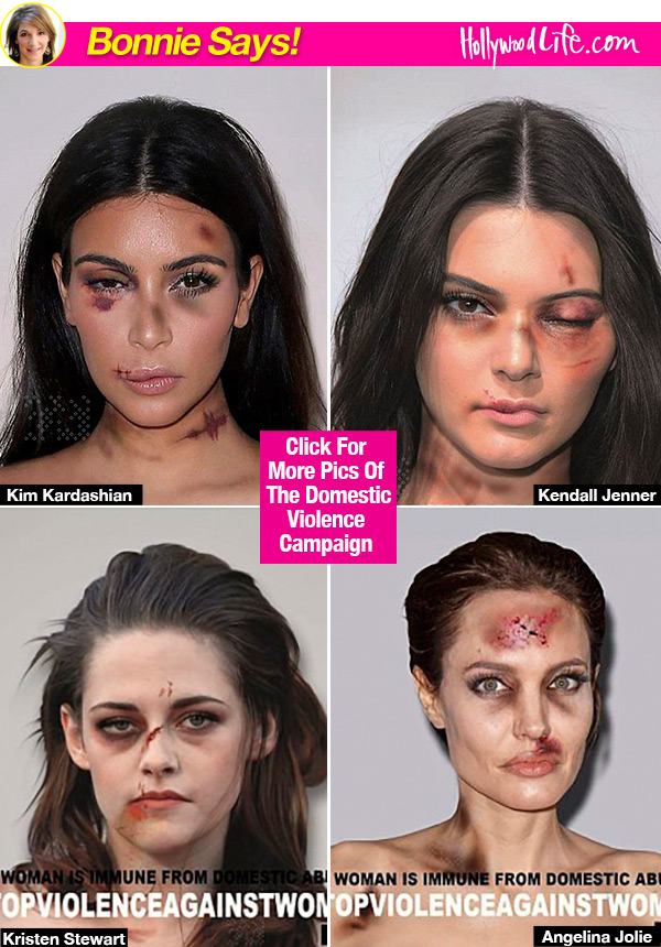 Kendall Jenner Domestic Abuse Campaign