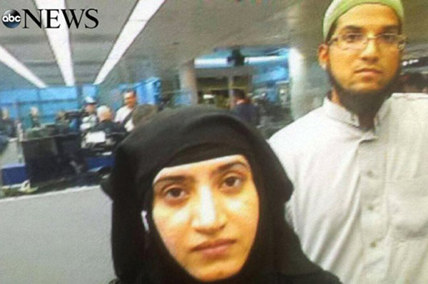 san bernardino killers selfie syed rizwan farook tashfeen malik