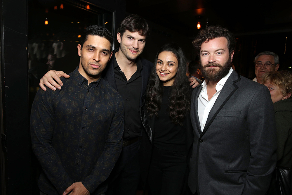 Wilmer Valderrama, Ashton Kutcher, Mila Kunis and Danny Masterson
'The Ranch' Netflix TV series screening, After Party, Los Angeles, America - 28 Mar 2016