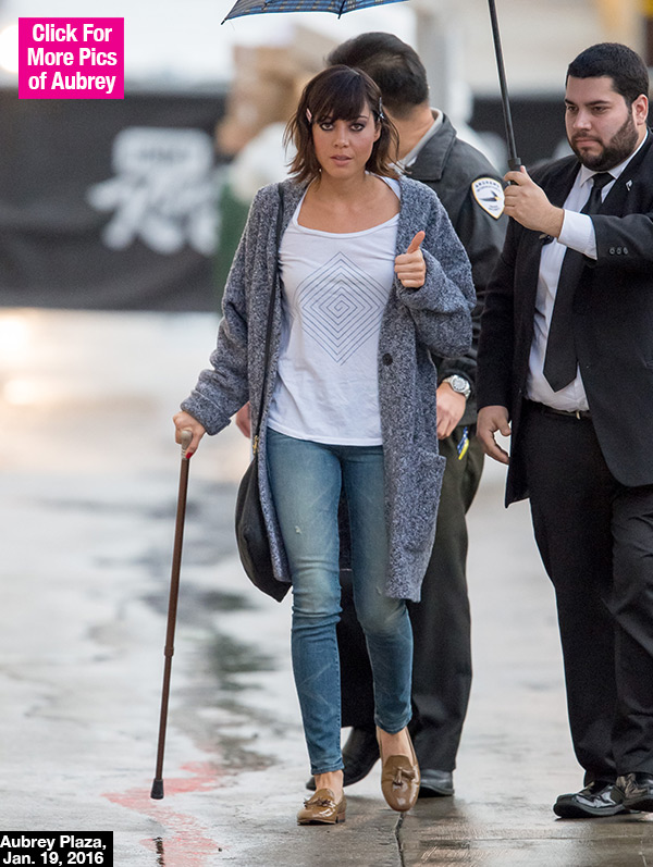 Aubrey Plaza Cane