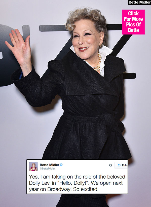 BETTE MIDLER HELLO DOLLY