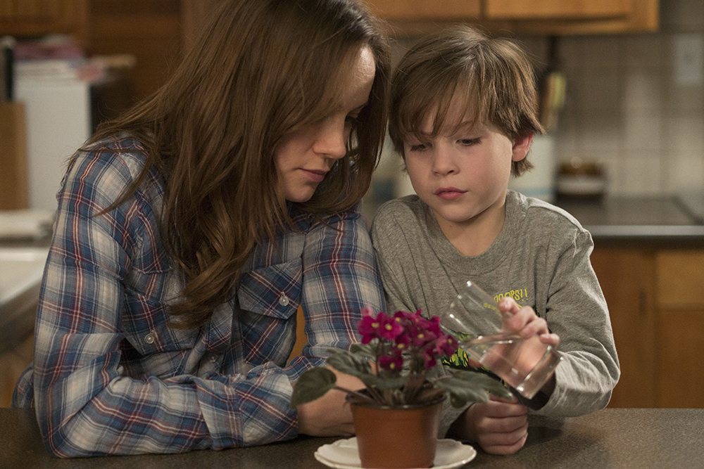Editorial use only. No book cover usage.Mandatory Credit: Photo by Caitlin Cronenberg/Element/No Trace Camping/Kobal/Shutterstock (5879116a)Brie Larson, Jacob TremblayRoom - 2015Director: Lenny AbrahamsonA24/Element Pictures/No Trace CampingIRELAND/CANADAScene StillDrama