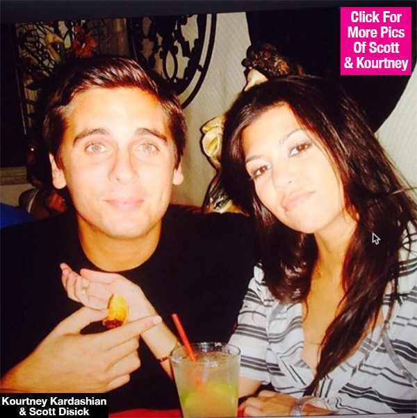 Kourtney Kardashian Posts Scott Disick Pic
