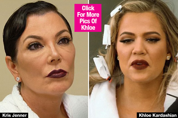 Kris Jenner Fights Khloe Kardashian