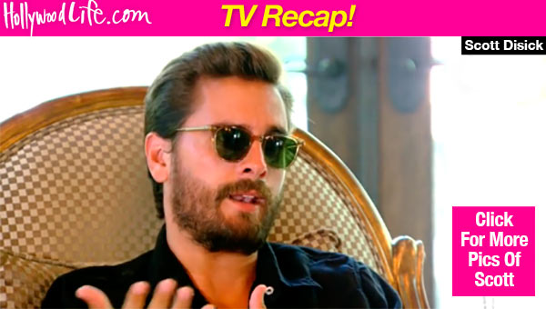 scott disick threatens to kill himself