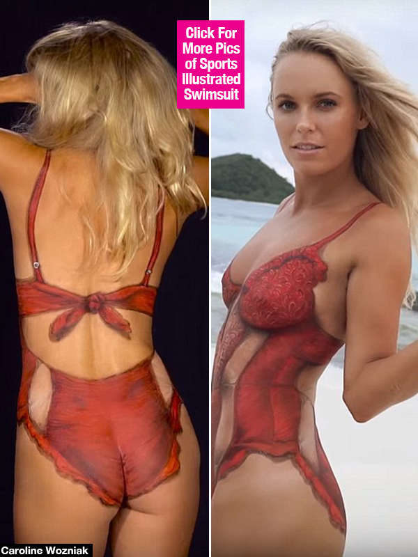 Caroline Wozniacki Sports Illustrated Swimsuit