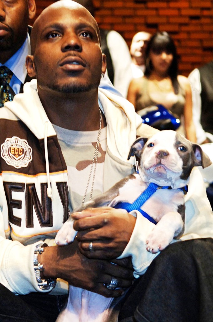 DMX With His Dog