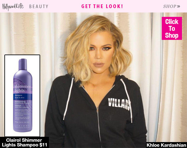 Khloe Kardashian Blonde Hair