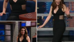 tina fey cutout jumpsuit