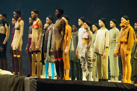 Models on the catwalk
Yeezy show, Runway, Fall Winter 2016, New York Fashion Week, America - 11 Feb 2016