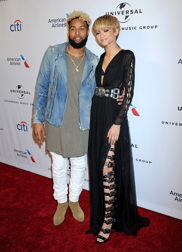 Zendaya Coleman Odell Beckham Jr Universal Grammys After Party