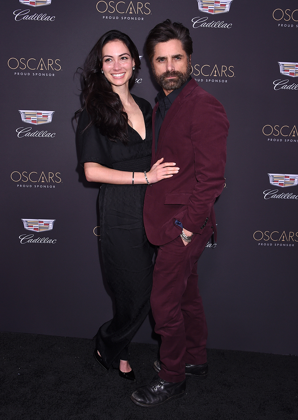 Caitlin McHugh and John Stamos
Cadillac Oscar Party, Arrivals, Chateau Marmont, Los Angeles, USA - 21 Feb 2019
