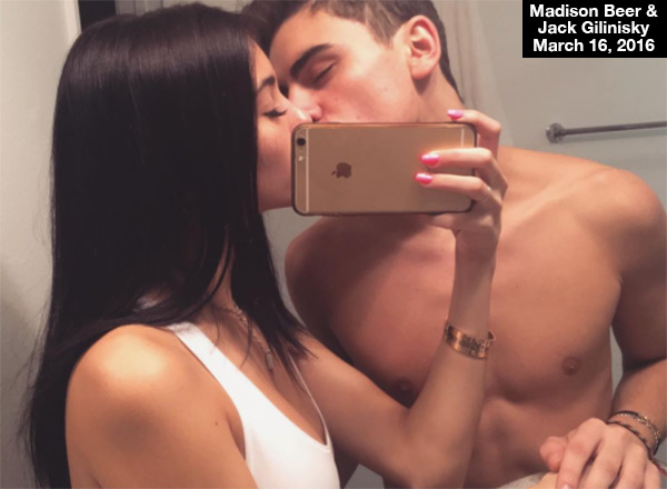 Madison Beer Jack Gilinsky PDA