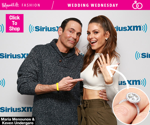 Maria Menounos engagement ring