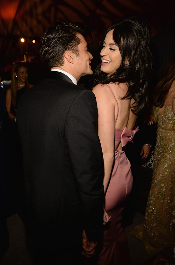 Orlando Bloom Katy Perry Kissing