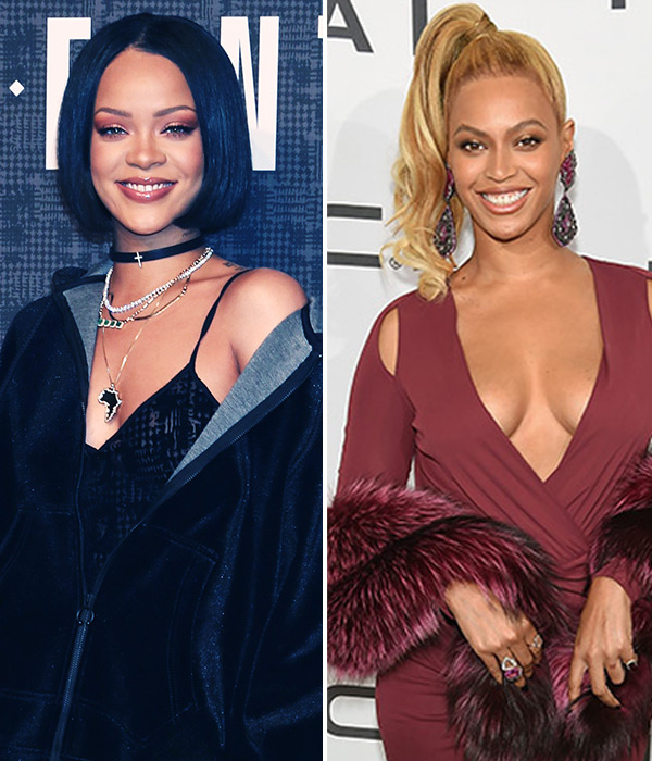 Rihanna Throwing Shade Beyonce