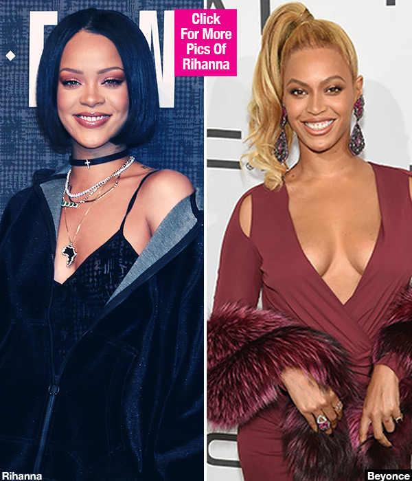 Rihanna Throwing Shade Beyonce