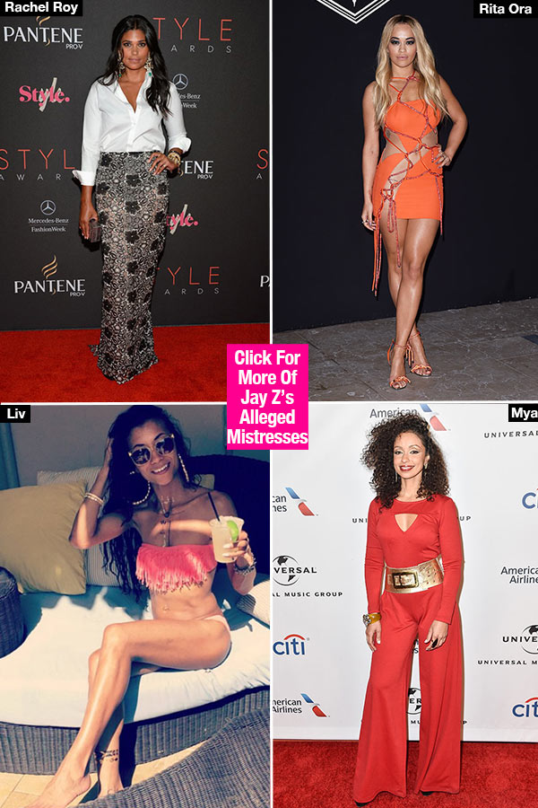 Women Jay Z Cheated With