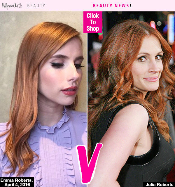 Emma Roberts Red Hair Julia Roberts