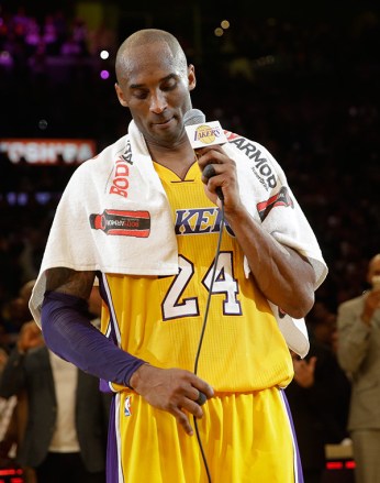 Kobe Bryant Last Game Photos