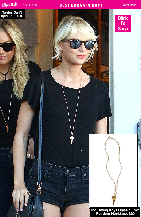 Taylor Swift Key Necklace