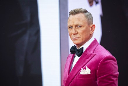 Daniel Craig poses for photographers upon arrival for the World premiere of the film 'No Time To Die', in London
No Time To Die World Premiere, London, United Kingdom - 28 Sep 2021