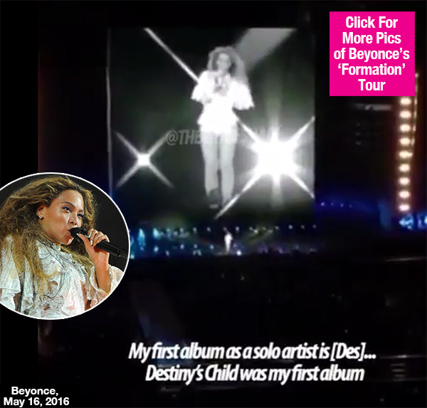 Beyonce Disses Destinys Child