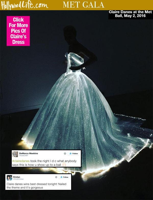 Claire Danes Met Gala Dress