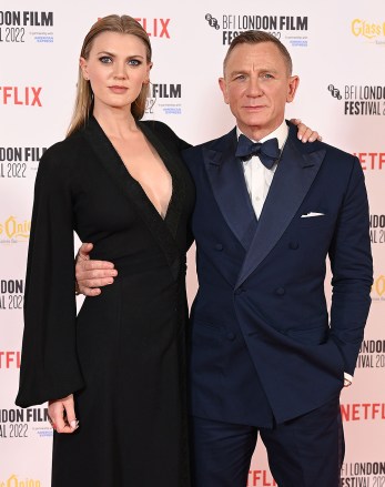 Ella Craig and Daniel Craig
'Glass Onion: A Knives Out Mystery' premiere, 66th BFI London Film Fetival, UK - 16 Oct 2022