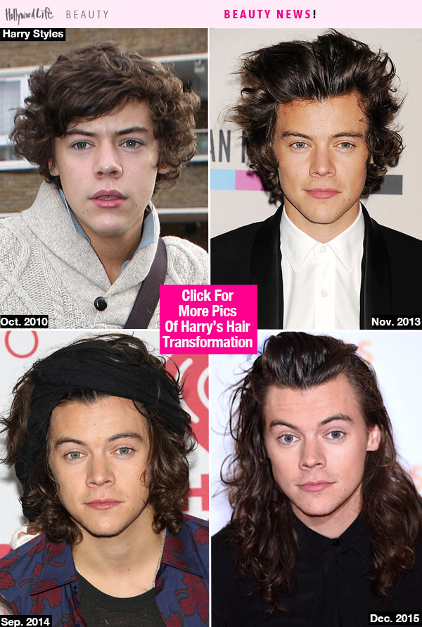 Harry Styles Hair Evolution