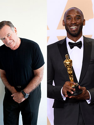 Kobe Bryant, Robin Williams