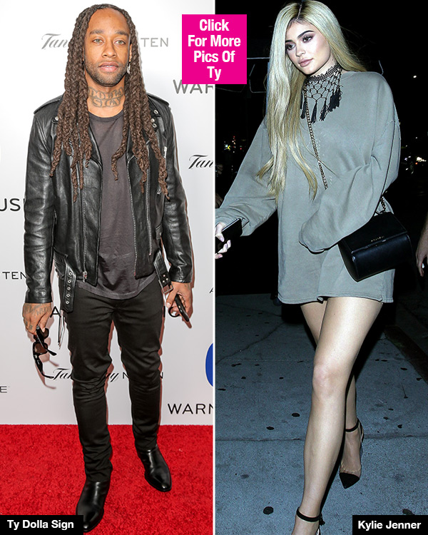 Kylie Jenner Kissing Ty Dolla Sign